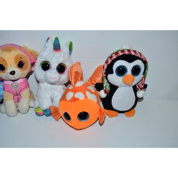 Ty Beanie Boo’s Pixy Unicorn Oscar owl paw patrol Skye Sami Penelope - Picture 3 of 6